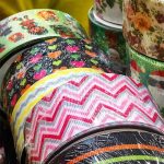 Fita Impressa Colorida Alcatevi para Laceiras e Artesanato